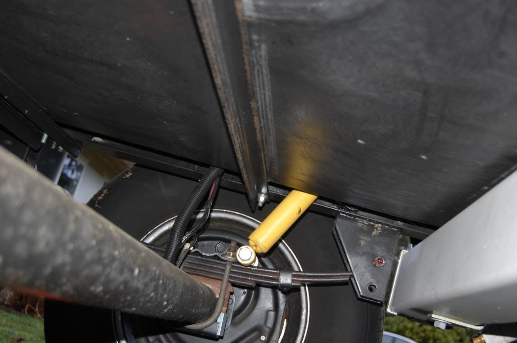 Open Roads Forum Toy Haulers Fresh Water Tank straps